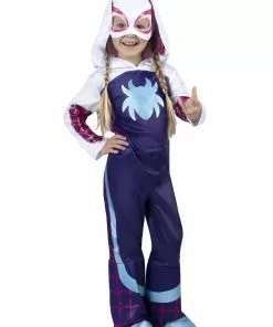 JAZWARES Girl's Ghost Spider Toddler Costume
