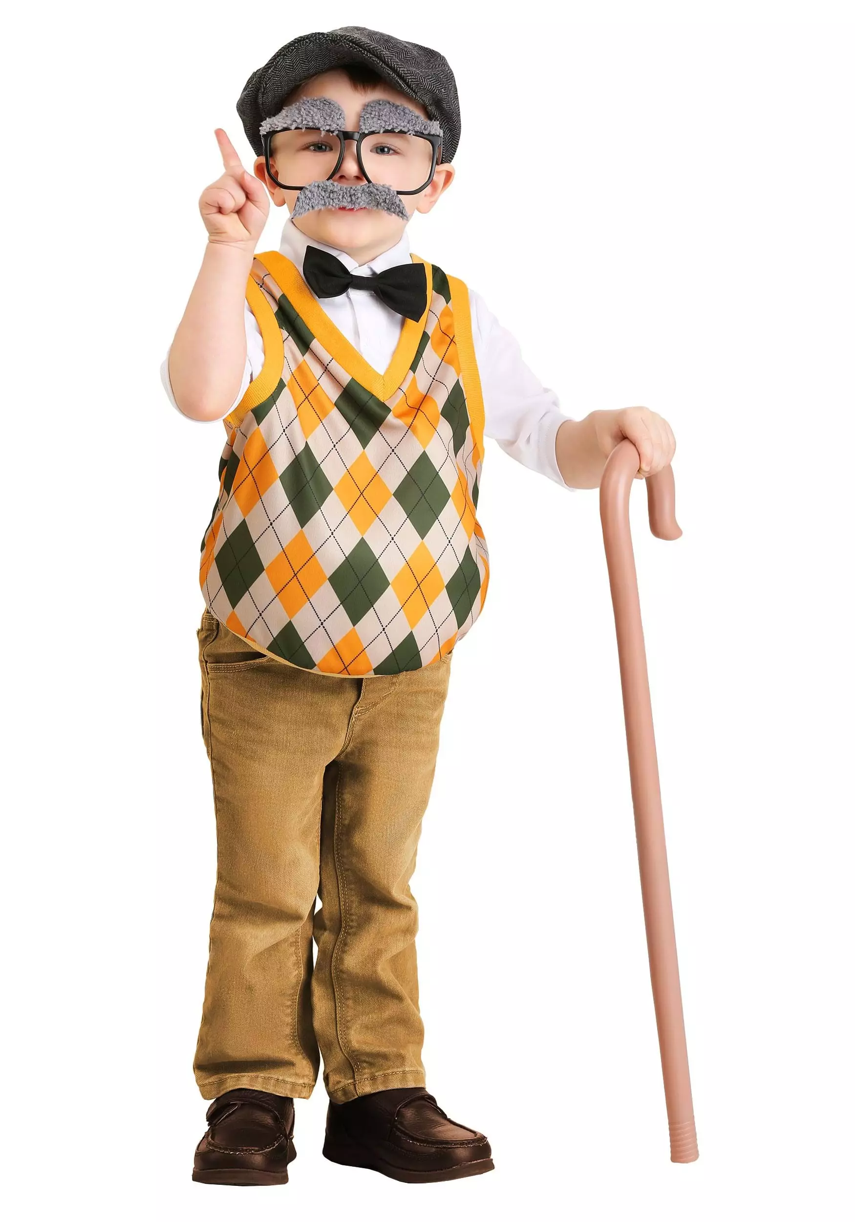 Fun Costumes Toddler Old Man Costume 6 Fun Costumes Toddler Old Man Costume - Image 4