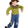 M&R TOY CO., LTD Patchwork Scarecrow Costume For Toddlers 2 M&R TOY CO., LTD Patchwork Scarecrow Costume For Toddlers -Wonderful Halloween Costumes Shop toddler patchwork scarecrow costume
