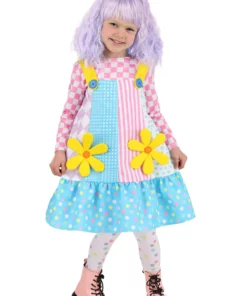 Armada Pinafore Clown Toddler Costume
