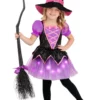 LF Products Pte. Ltd. Girl's Pink Light-Up Witch Costume For Toddlers