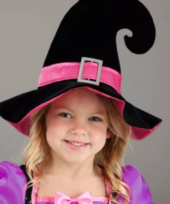 LF Products Pte. Ltd. Girl's Pink Light-Up Witch Costume For Toddlers 9 LF Products Pte. Ltd. Girl's Pink Light-Up Witch Costume For Toddlers -Wonderful Halloween Costumes Shop toddler pink light up witch costume alt 2