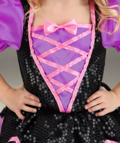 LF Products Pte. Ltd. Girl's Pink Light-Up Witch Costume For Toddlers 10 LF Products Pte. Ltd. Girl's Pink Light-Up Witch Costume For Toddlers -Wonderful Halloween Costumes Shop toddler pink light up witch costume alt 3