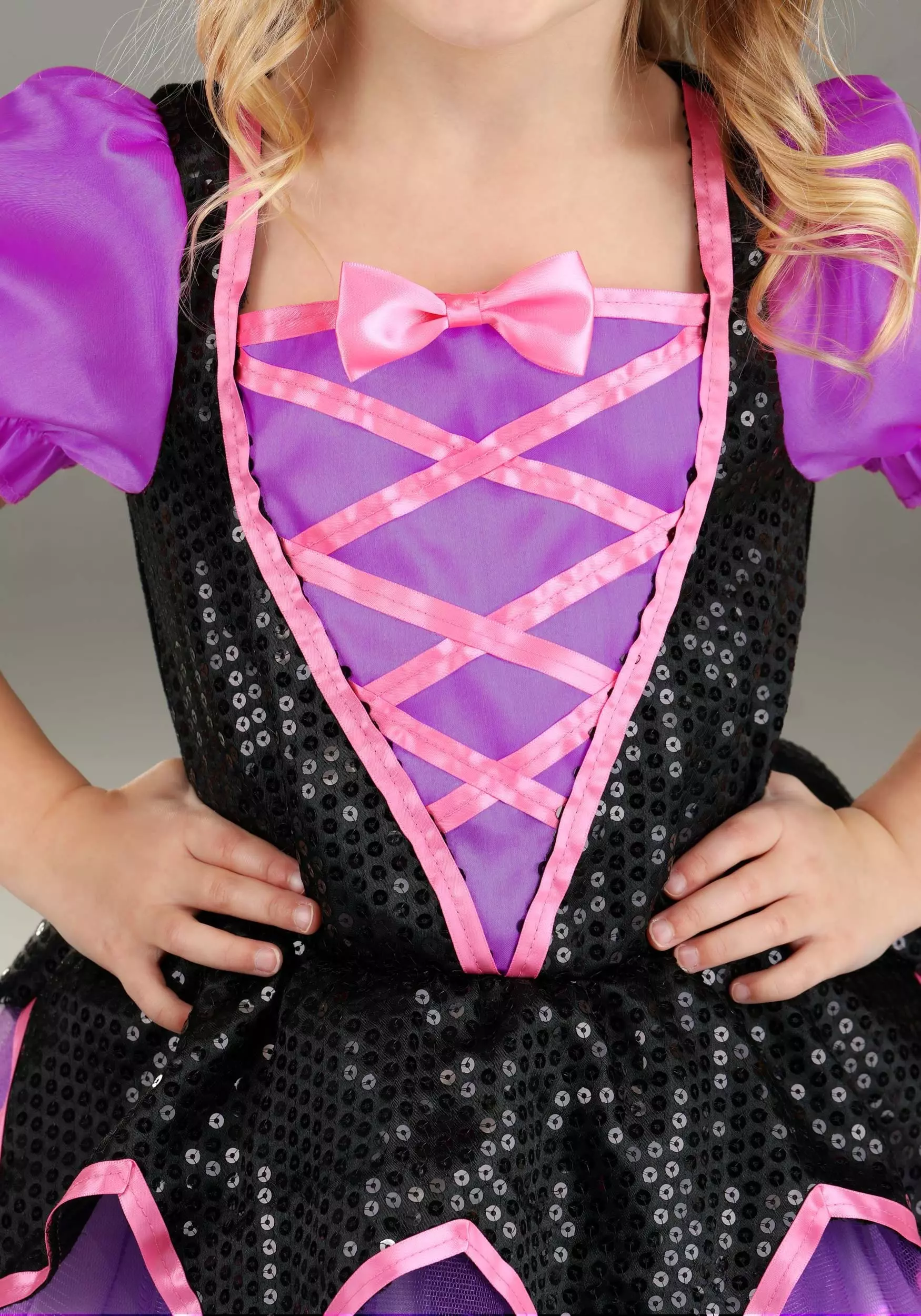 LF Products Pte. Ltd. Girl's Pink Light-Up Witch Costume For Toddlers 6 LF Products Pte. Ltd. Girl's Pink Light-Up Witch Costume For Toddlers - Image 4