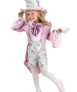 Fun Costumes Pretty Mad Hatter Costume For Toddlers