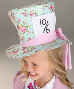 Fun Costumes Pretty Mad Hatter Costume For Toddlers -Wonderful Halloween Costumes Shop toddler pretty mad hatter costume alt 2