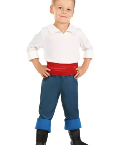 Armada Boy's Disney The Little Mermaid Prince Eric Toddler Costume -Wonderful Halloween Costumes Shop toddler prince eric costume alt 3