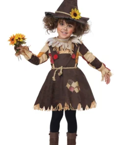 California Costume Collection Toddler Girls Pumpkin Patch Scarecrow Costume