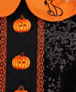 Savvy Garments Toddler Pumpkin Patch Witch Costume -Wonderful Halloween Costumes Shop toddler pumpkin patch witch costume alt 2