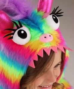 Zhenjiang Lian Yew Every Age Garment Accessories A Rainbow Monster Toddler Costume -Wonderful Halloween Costumes Shop toddler rainbow monster costume alt 3