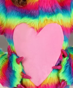 Zhenjiang Lian Yew Every Age Garment Accessories A Rainbow Monster Toddler Costume -Wonderful Halloween Costumes Shop toddler rainbow monster costume alt 5