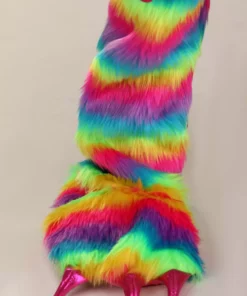 Zhenjiang Lian Yew Every Age Garment Accessories A Rainbow Monster Toddler Costume -Wonderful Halloween Costumes Shop toddler rainbow monster costume alt 6