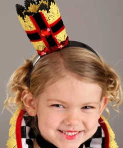 Fun Costumes Ravishing Queen Of Hearts Costume For Toddlers -Wonderful Halloween Costumes Shop toddler ravishing queen of hearts costume alt 2