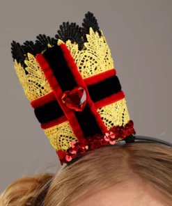 Fun Costumes Ravishing Queen Of Hearts Costume For Toddlers -Wonderful Halloween Costumes Shop toddler ravishing queen of hearts costume alt 6