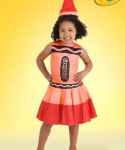Suzhou Zhongsheng Imp & Exp Co., Ltd Girl's Toddler Red Crayon Costume Dress