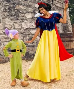 Fun Costumes Dopey Costume For Toddlers From Disney's Snow White -Wonderful Halloween Costumes Shop toddler snow white dopey costume alt 7