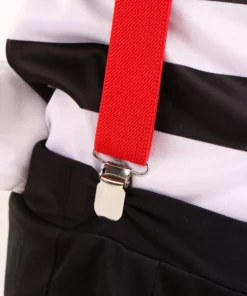 Fun Costumes Classic Mime Toddler Costume -Wonderful Halloween Costumes Shop toddlers mime costume alt 3