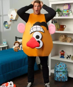 Disguise Mrs / Mr Potato Head Adult Costume -Wonderful Halloween Costumes Shop toy potato head costume alt 1
