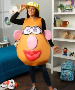 Disguise Mrs / Mr Potato Head Adult Costume -Wonderful Halloween Costumes Shop toy potato head costume alt 10