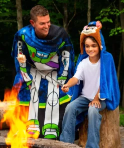 Northwest Company Toy Story Buzz Lightyear Comfy Throw For Adult -Wonderful Halloween Costumes Shop toy story buzz lightyear adult comfy throw alt 1