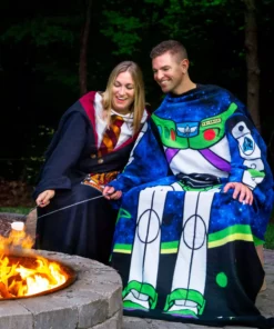 Northwest Company Toy Story Buzz Lightyear Comfy Throw For Adult -Wonderful Halloween Costumes Shop toy story buzz lightyear adult comfy throw alt 2