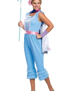 Disguise Deluxe Toy Story Women's Bo Peep Costume -Wonderful Halloween Costumes Shop toy story womens bo peep deluxe costume alt 6