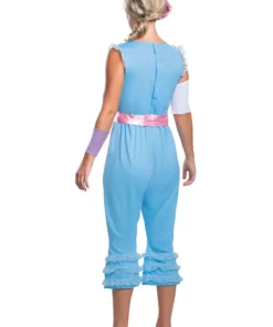 Disguise Deluxe Toy Story Women's Bo Peep Costume -Wonderful Halloween Costumes Shop toy story womens bo peep deluxe costume back 1