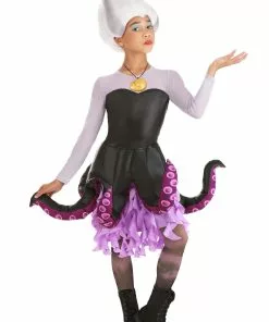Armada Disney The Little Mermaid Tween Girl's Ursula Costume 19 Armada Disney The Little Mermaid Tween Girl's Ursula Costume -Wonderful Halloween Costumes Shop tween ursula costume alt 8