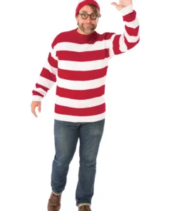 Rubies Costume Co. Inc Where's Waldo Deluxe Plus Size Adult Costume