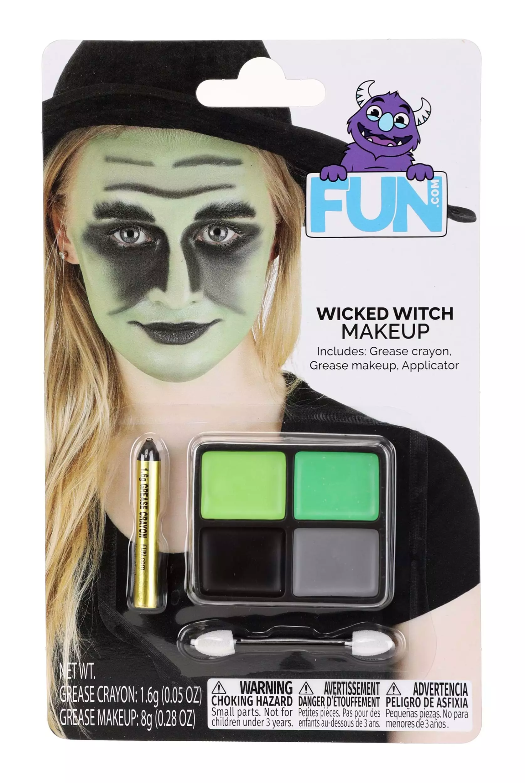Seasons (HK) Ltd. Wicked Witch Costume Makeup Kit 3 Seasons (HK) Ltd. Wicked Witch Costume Makeup Kit