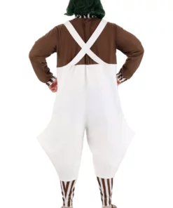 Jerry Leigh Adult Willy Wonka Plus Size Oompa Loompa Costume 7 Jerry Leigh Adult Willy Wonka Plus Size Oompa Loompa Costume -Wonderful Halloween Costumes Shop willy wonka plus size adult oompa loompa costume alt 1