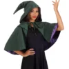 Suzhou Zhongsheng Imp & Exp Co., Ltd Hocus Pocus Winifred Sanderson Hooded Capelet -Wonderful Halloween Costumes Shop winifred sanderson hooded capelet