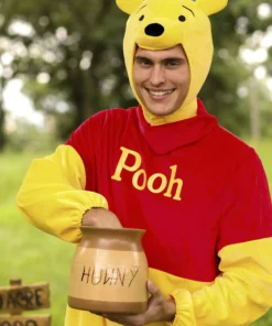 Disguise Limited Adult's Winnie The Pooh Deluxe Plus Costume -Wonderful Halloween Costumes Shop winnie the pooh deluxe adult plus costume alt 7