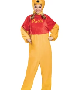 Disguise Limited Adult's Winnie The Pooh Deluxe Plus Costume -Wonderful Halloween Costumes Shop winnie the pooh deluxe adult plus costume alt 8