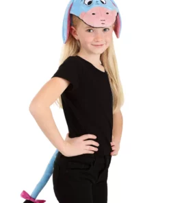 Elope Disney Winnie The Pooh Plush Headband & Tail Kit For Eeyore -Wonderful Halloween Costumes Shop winnie the pooh eeyore plush headband tail kit alt 7