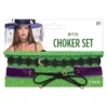 AMSCAN Witch Choker 3 Pack -Wonderful Halloween Costumes Shop witch choker set
