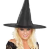 Seasons (HK) Ltd. Classic Witch Hat With Orange Trim 1 Seasons (HK) Ltd. Classic Witch Hat With Orange Trim -Wonderful Halloween Costumes Shop witch hat