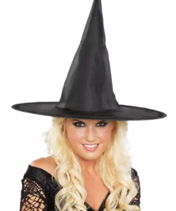 Seasons (HK) Ltd. Classic Witch Hat With Orange Trim