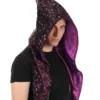 Elope Wizard Alchemy Hood Purple And Stars -Wonderful Halloween Costumes Shop wizard alchemy hood purple
