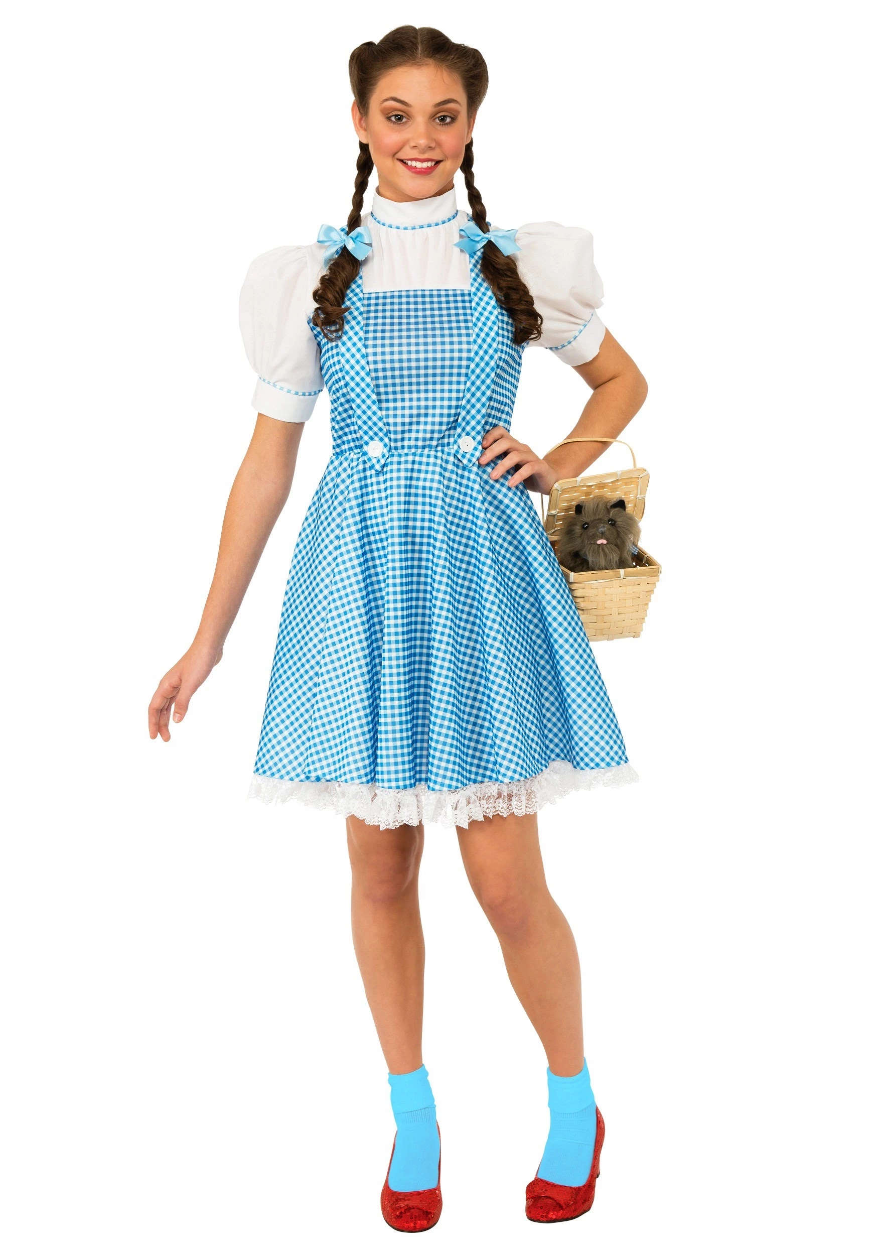 Rubies Costume Co. Inc Wizard Of Oz Dorothy Teen Costume 3 Rubies Costume Co. Inc Wizard Of Oz Dorothy Teen Costume