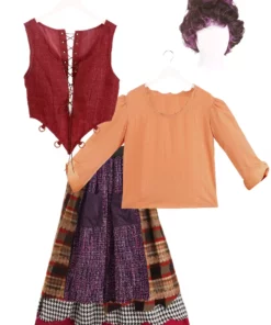 Fun Costumes Mary Sanderson Costume For Women From Disney’s Hocus Pocus -Wonderful Halloween Costumes Shop women authentic hocus pocus mary sanderson costume alt 12