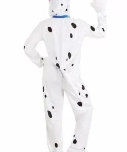 Fun Costumes Perdita Costume For Women From Disney's 101 Dalmatians -Wonderful Halloween Costumes Shop womens 101 dalmatians perdita costume onesie alt 7