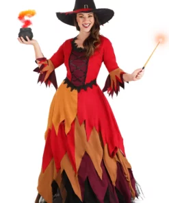 Suzhou Zhongsheng Imp & Exp Co., Ltd Autumn Harvest Witch Costume For Women