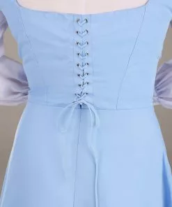 Fun Costumes Belle Blue Dress Costume For Women From Disney's Beauty And The Beast -Wonderful Halloween Costumes Shop womens beauty and the beast belle blue dress alt 6