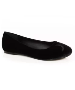 Ellie Women's Black Crescent Witch Flat