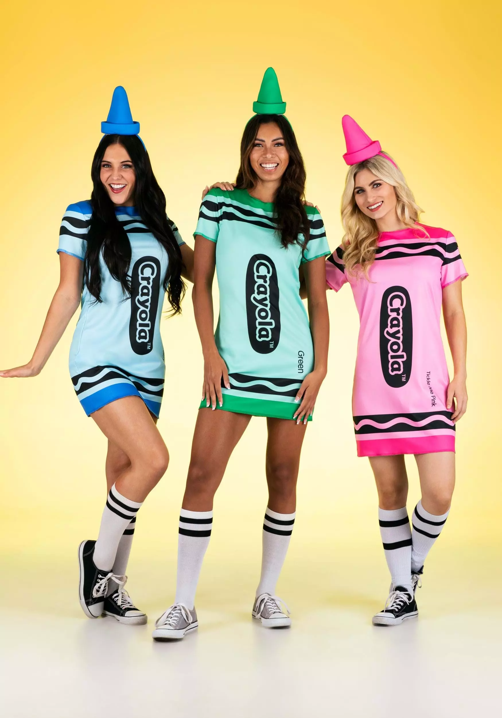 Fun Costumes Cerulean Women's Crayola Crayon Costume 4 Fun Costumes Cerulean Women's Crayola Crayon Costume - Image 2