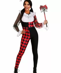 Fun Costumes Women's Chiffon Harlequin Costume