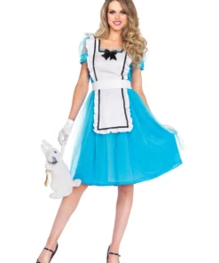 LEG AVENUE Women's Classic Alice Tea Length Costume