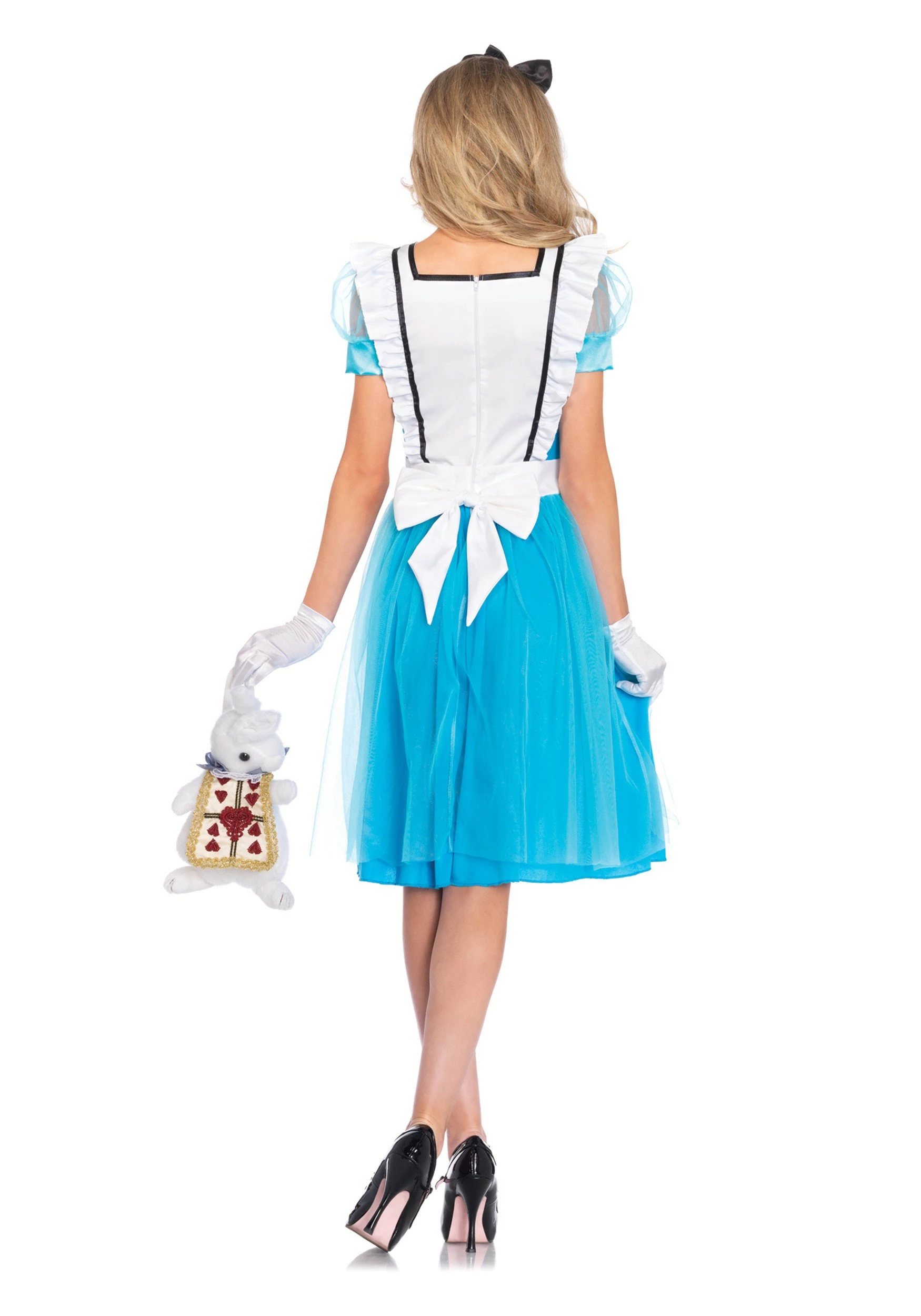 LEG AVENUE Women's Classic Alice Tea Length Costume 4 LEG AVENUE Women's Classic Alice Tea Length Costume - Image 2