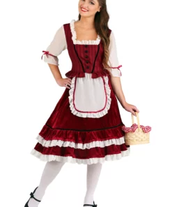 Fun Costumes Women's Classic Red Riding Hood Costume -Wonderful Halloween Costumes Shop womens classic red riding hood costume 4